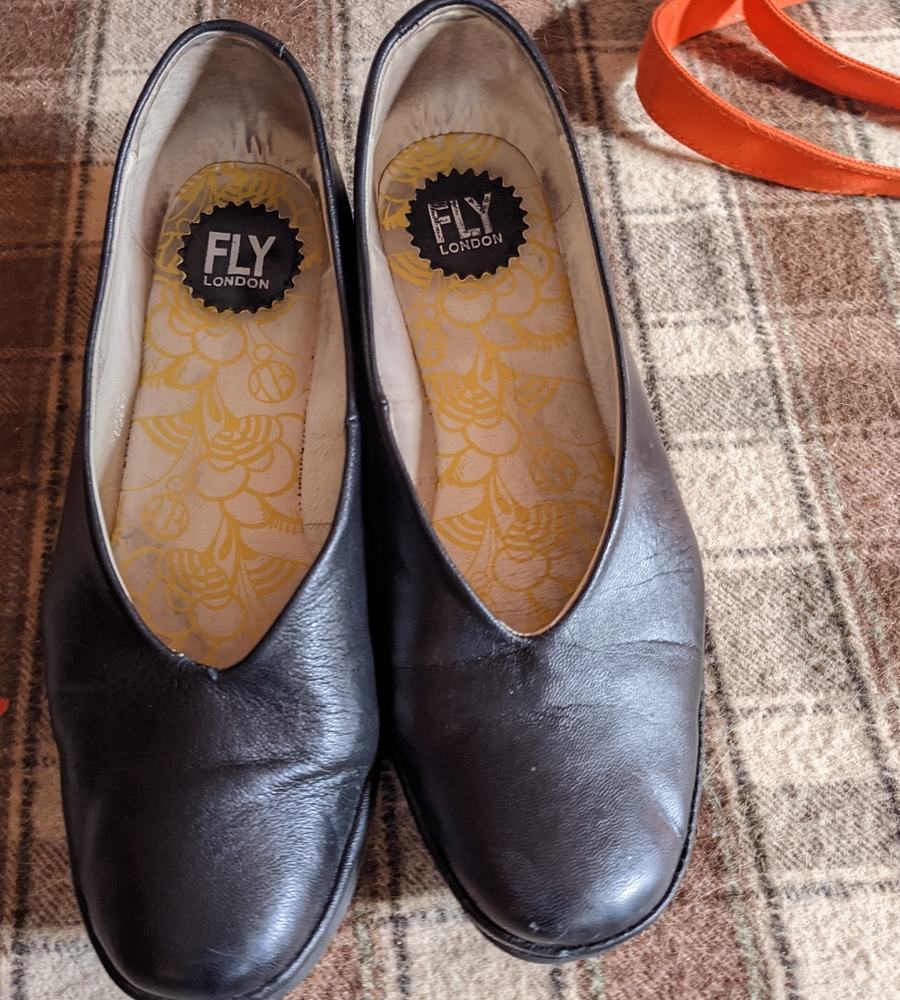Fly London 'Yaz' slip on wedge platform shoes - Picture 2 of 12